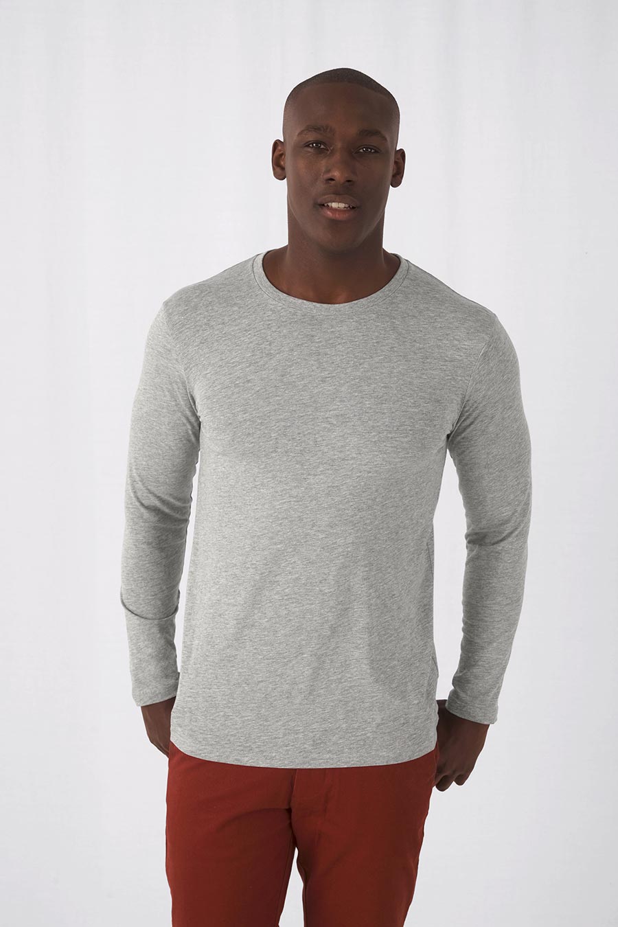 TM070 Organic Inspire LSL T/Men