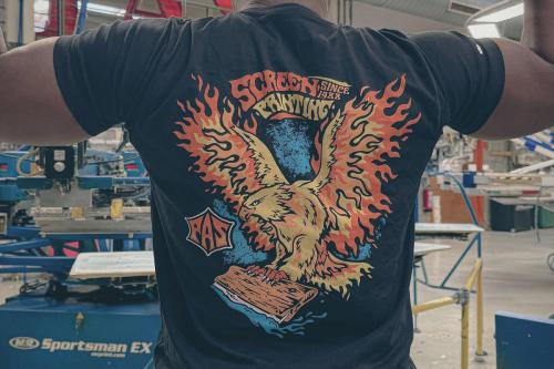 DISCHARGE PRINT - PHOENIX